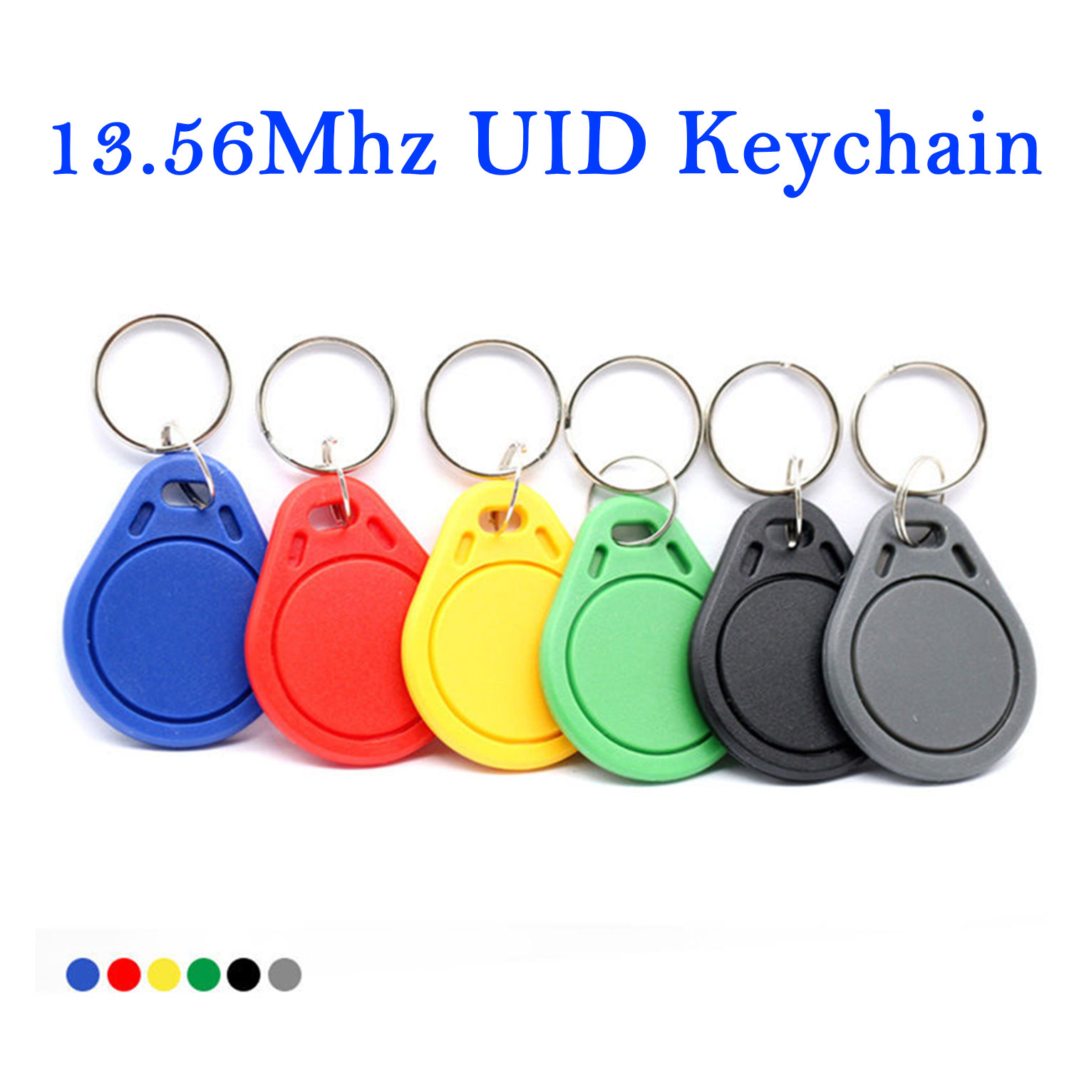 Smart Ring Nfc Pay - Chaveiro regravável uid, chip inteligente rfid,