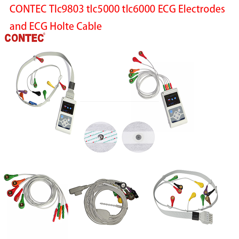 Ecg Patch Monitor - Eletrodos de contec tlc9803 tlc5000 ecg
