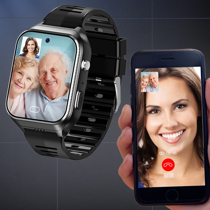 Fall Detection Watch - Idosos relógio inteligente para idosos detecção