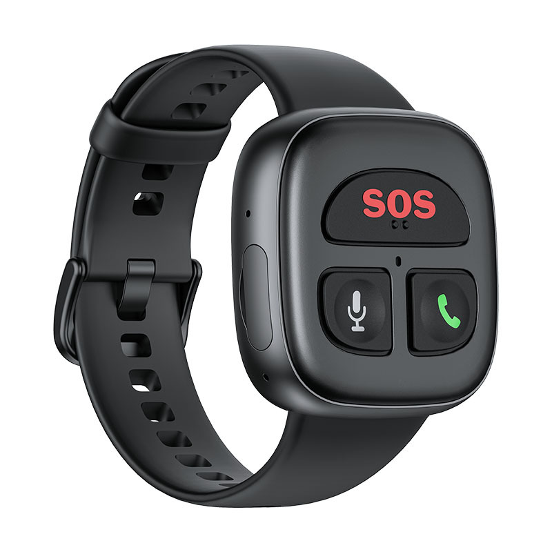 Fall Detection Watch - Relógio inteligente 4G com GPS anti-perda,