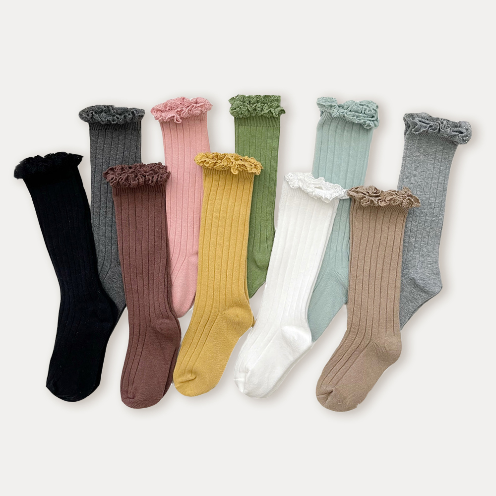 Baby Sock Oximeter - Crianças joelho meias altas do bebê