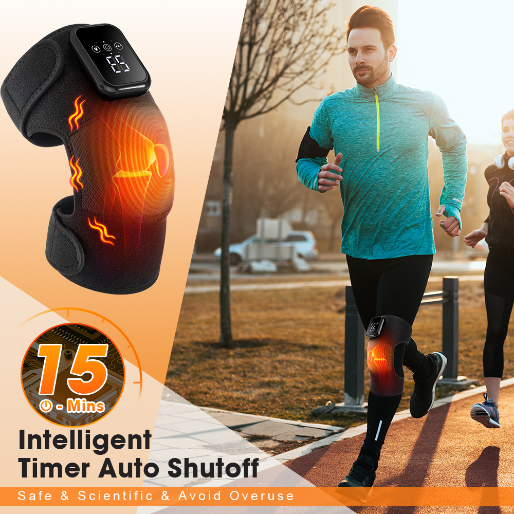 Smart Knee Wrap - Faixa de Massagem Vibratória Inteligente para