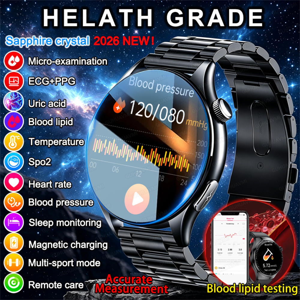 Fatigue Band Monitor - Smartwatch 2026 Novo com Detecção de