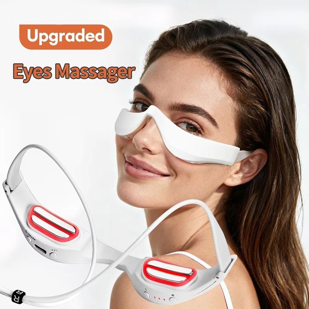Light Therapy Glasses - Massageador de Olhos 3D com Terapia