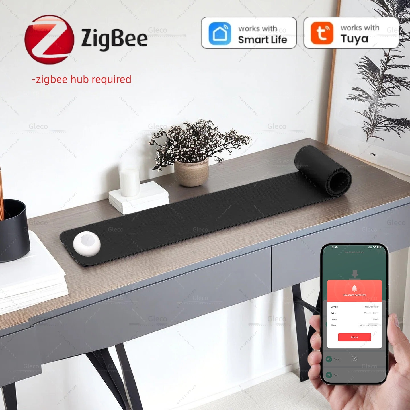 Smart Insole Pressure - Zigbee sensor de pressão detector detecção