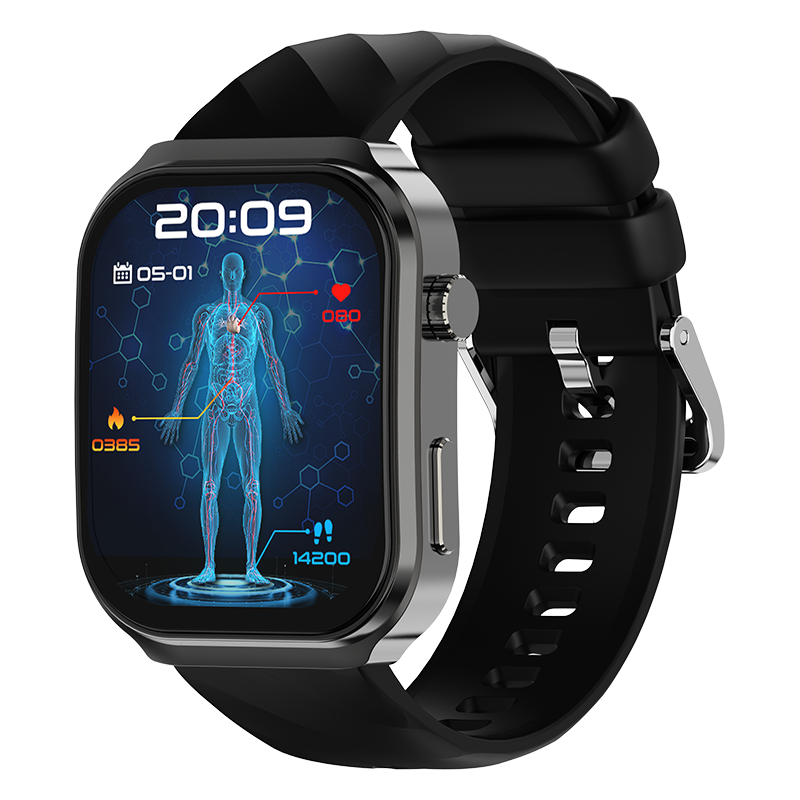 Breath Rate Monitor - Relógio Inteligente U13 com Tela Curva