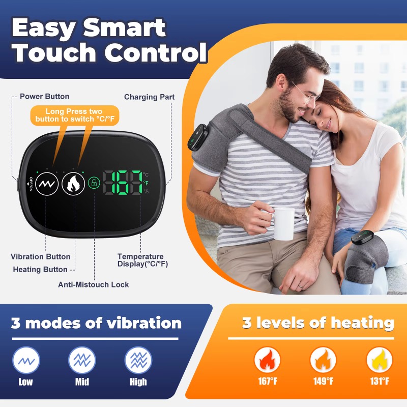 Massagem inteligente do envolt - Smart Knee Wrap avaliação e preço