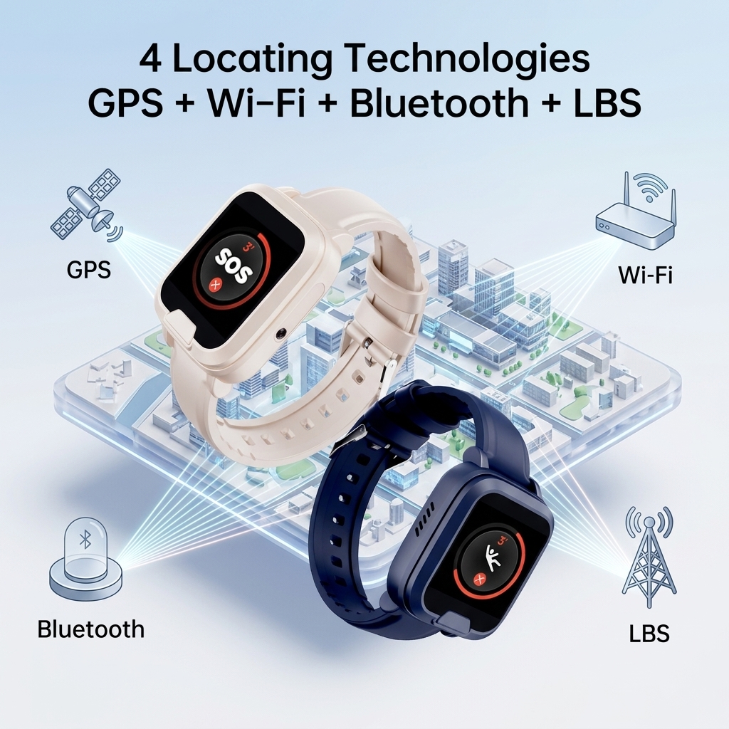 Relógio de Alerta Médico 4G co - Fall Detection Watch avaliação e preço