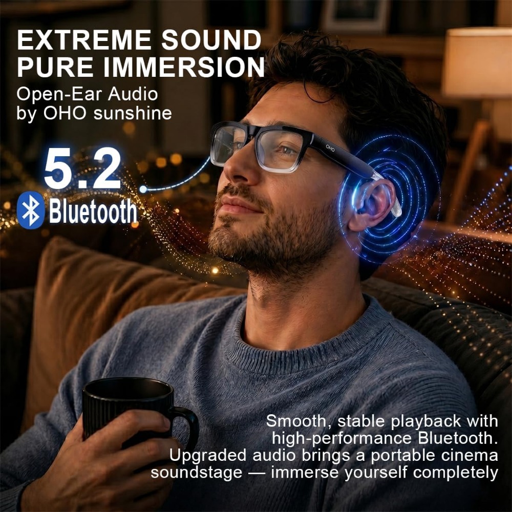 Óculos Inteligentes com Áudio  - Smart Glasses Lens avaliação e preço