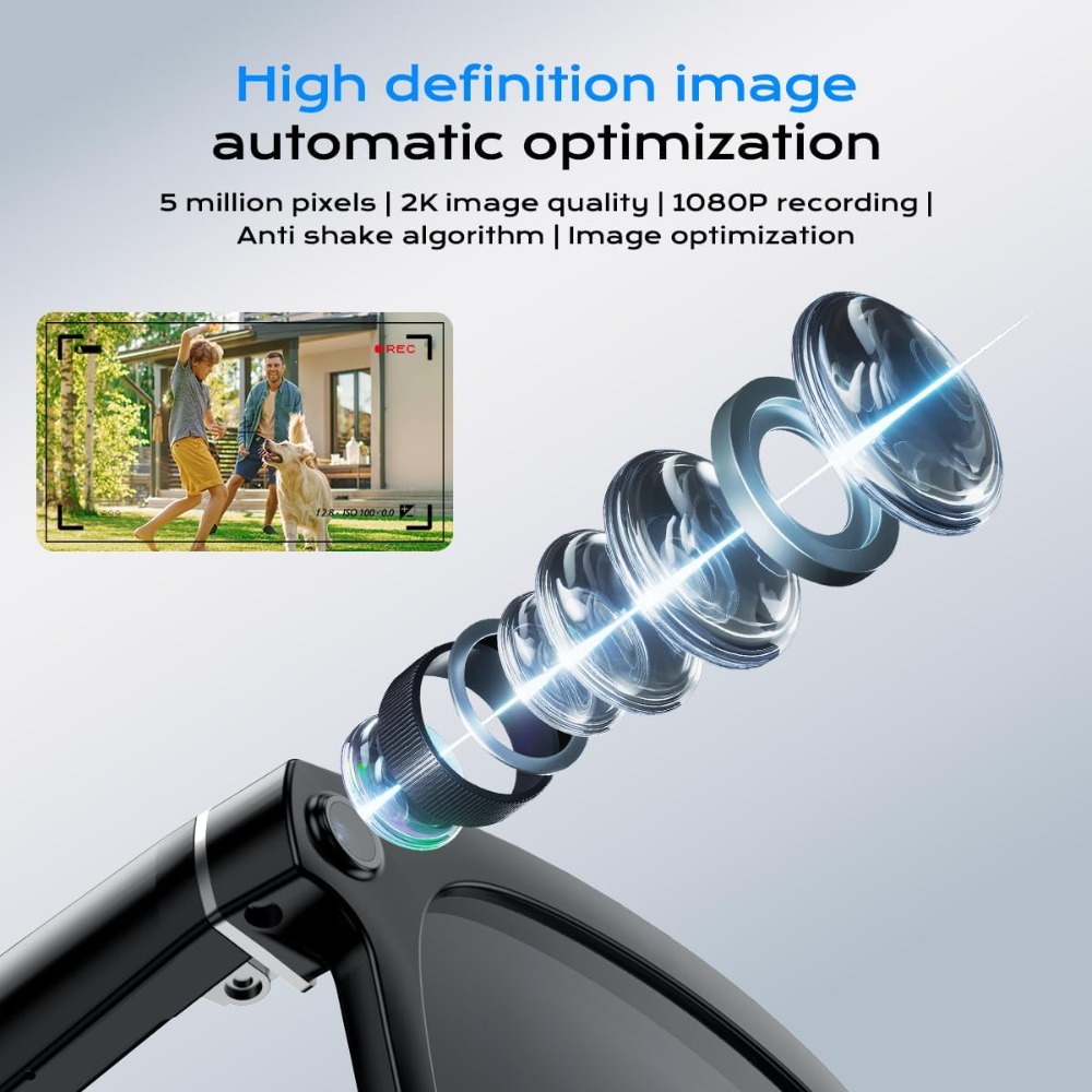 Óculos com Câmera HD Inteligen - Smart Glasses Lens avaliação e preço