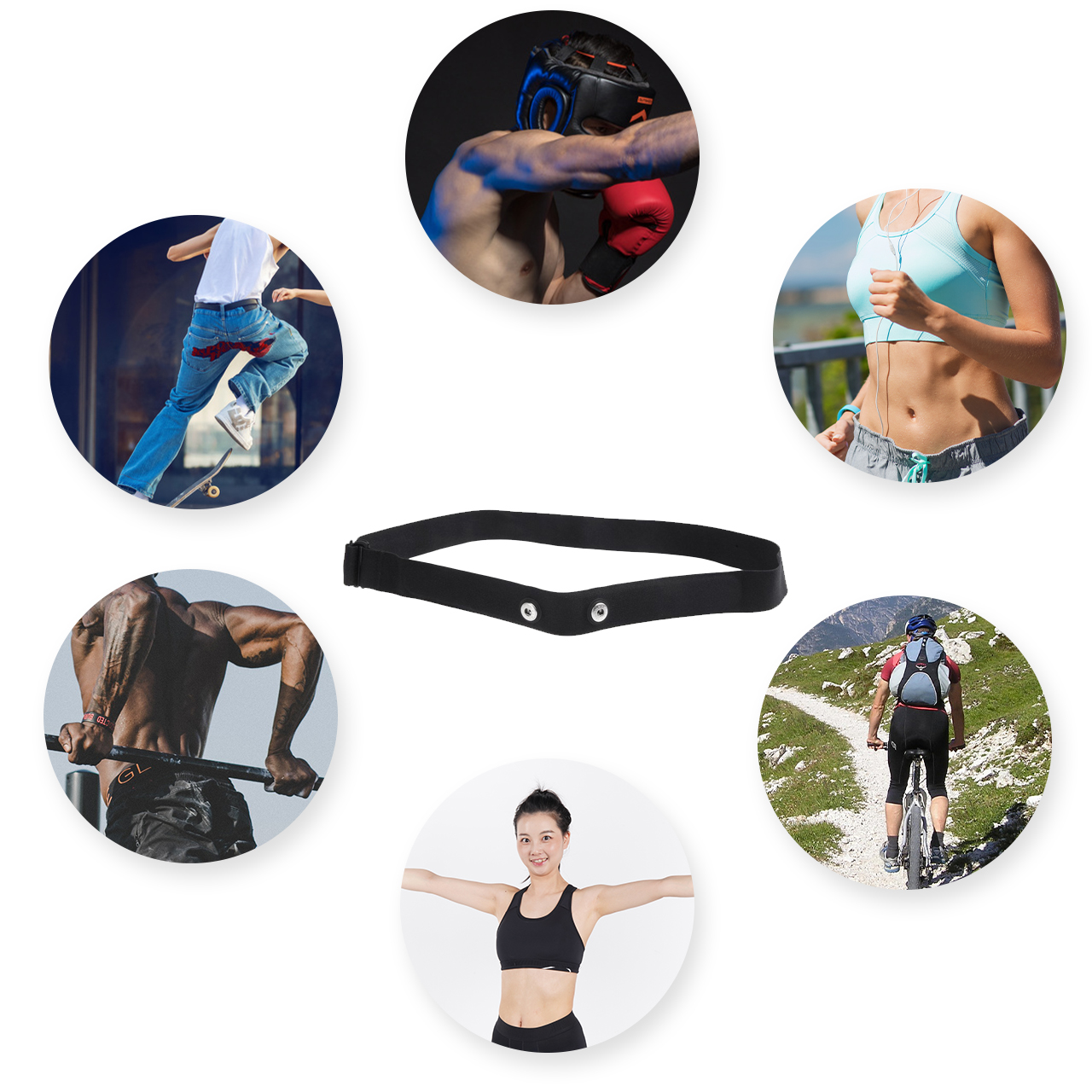 Fitspur pulseira peitoral de s - Breath Rate Monitor avaliação e preço