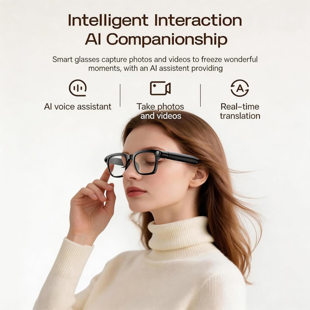 Óculos Inteligentes: Vídeo 4K, - Smart Glasses Lens avaliação e preço