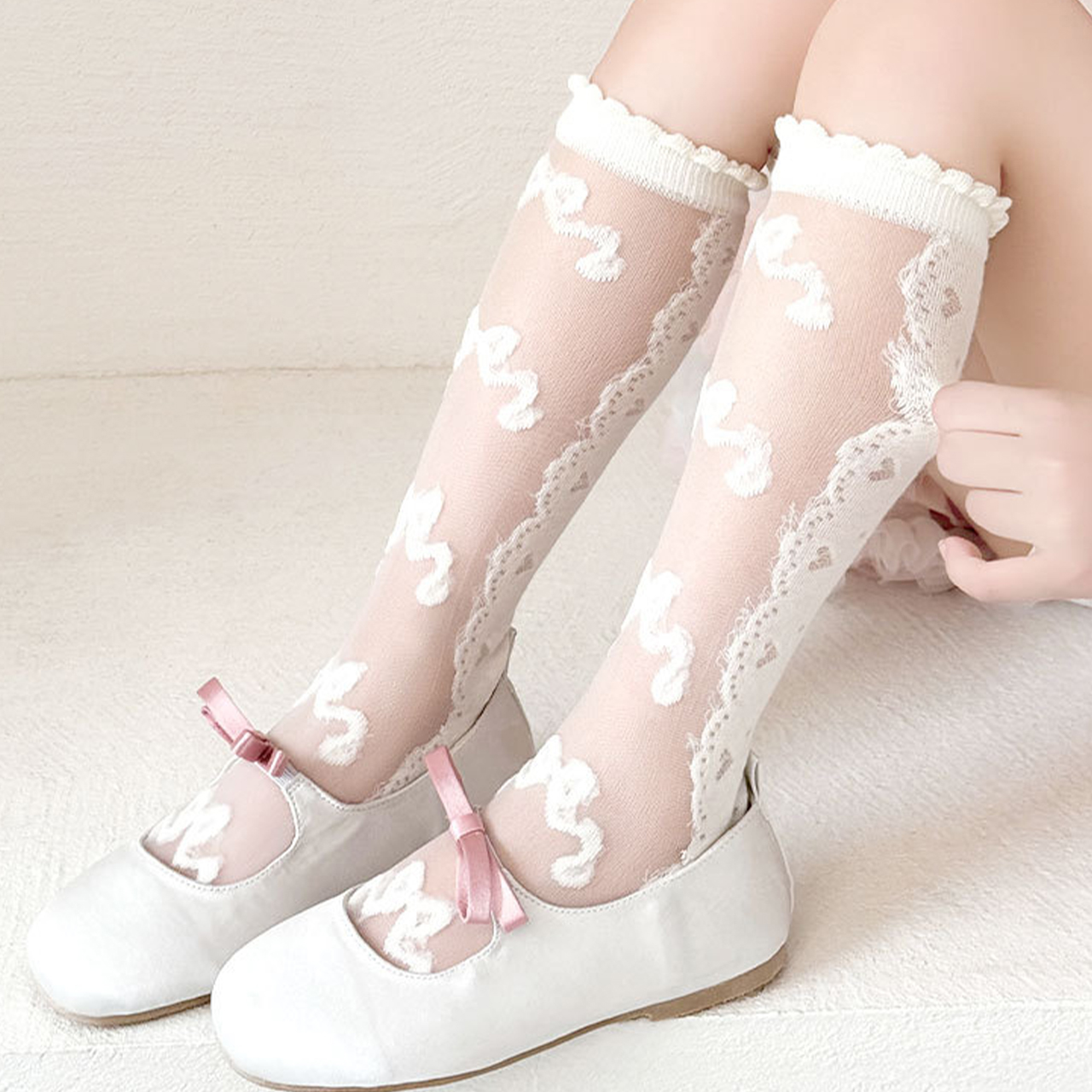 3 pares de renda arco bebê men - Baby Sock Oximeter avaliação e preço