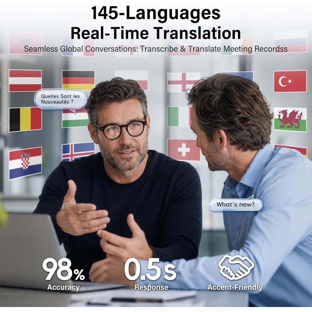 Óculos Inteligentes com Traduç - Smart Glasses Lens avaliação e preço