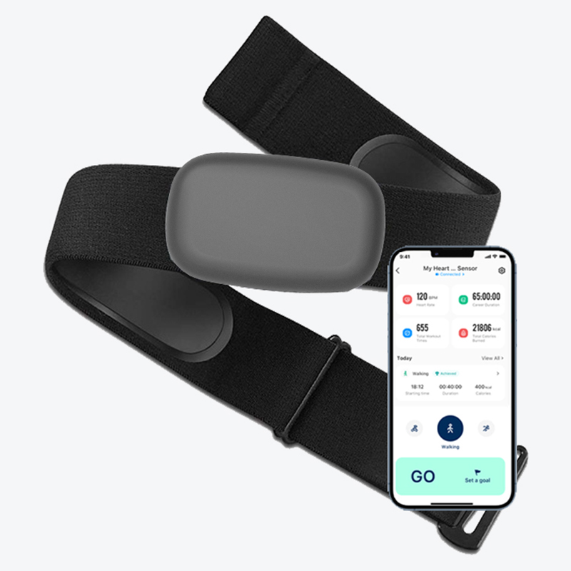 FITCENT5.3 Khz Peito Heart Rat - Breath Rate Monitor avaliação e preço