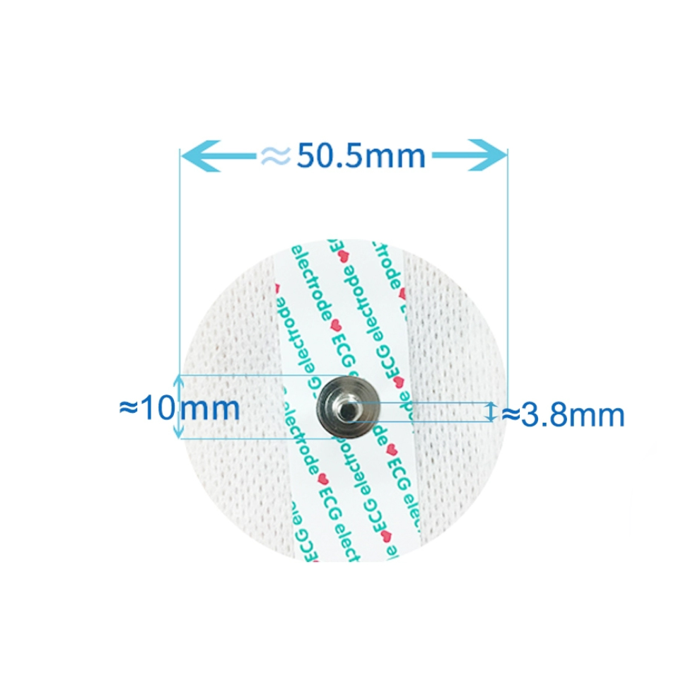 50 pces/1 saco ecg ekg eletrod - Ecg Patch Monitor avaliação e preço
