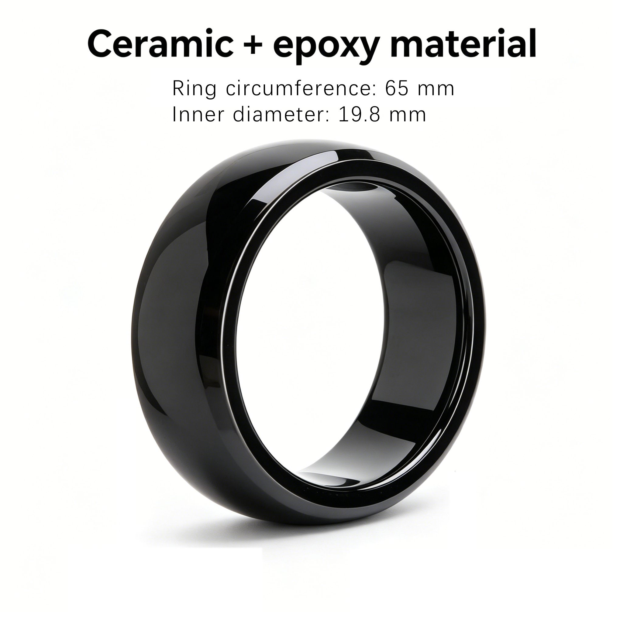 Anel Inteligente de Cerâmica C - Smart Ring Nfc Pay avaliação e preço
