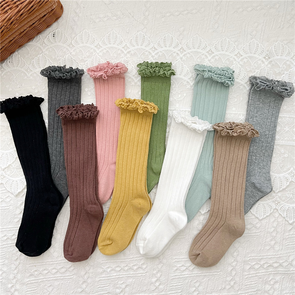 Crianças joelho meias altas do - Baby Sock Oximeter avaliação e preço