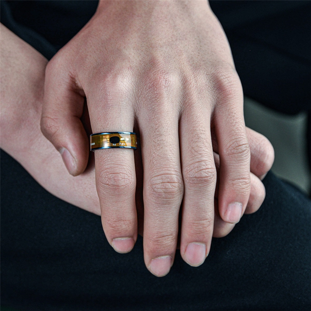 Nova moda magia usar nfc anel  - Smart Ring Nfc Pay avaliação e preço