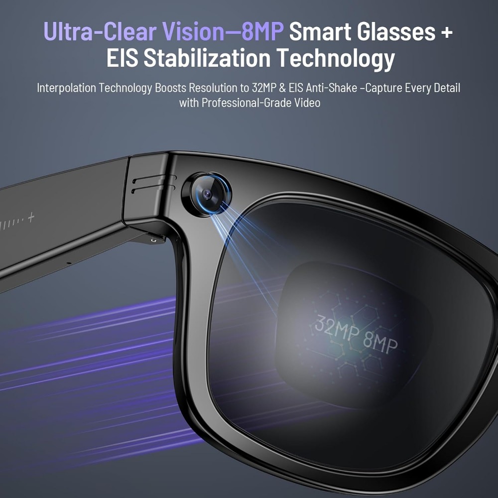 Óculos Inteligentes com Câmera - Smart Glasses Lens avaliação e preço