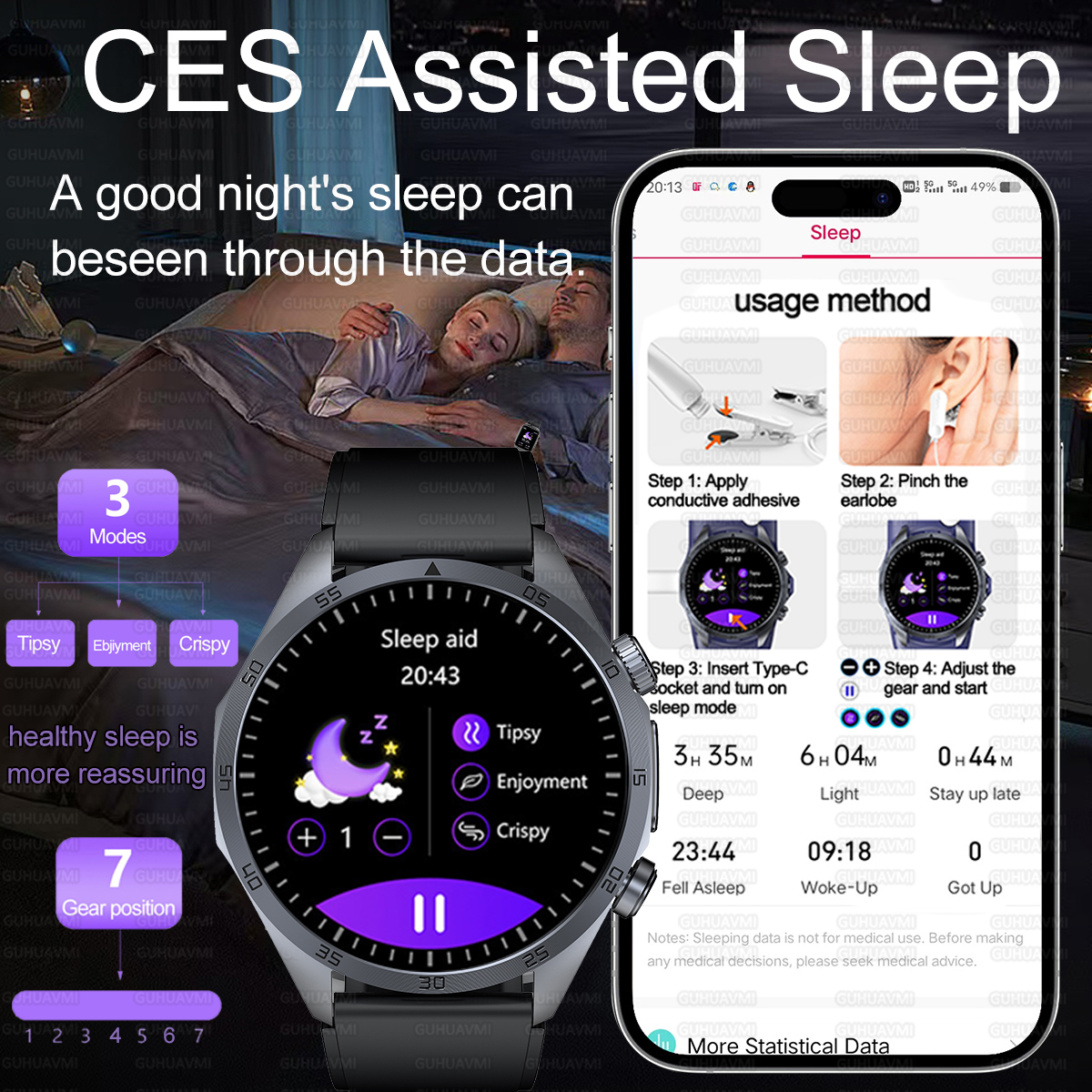 Novo Smartwatch de Saúde 2026  - Fall Detection Watch avaliação e preço