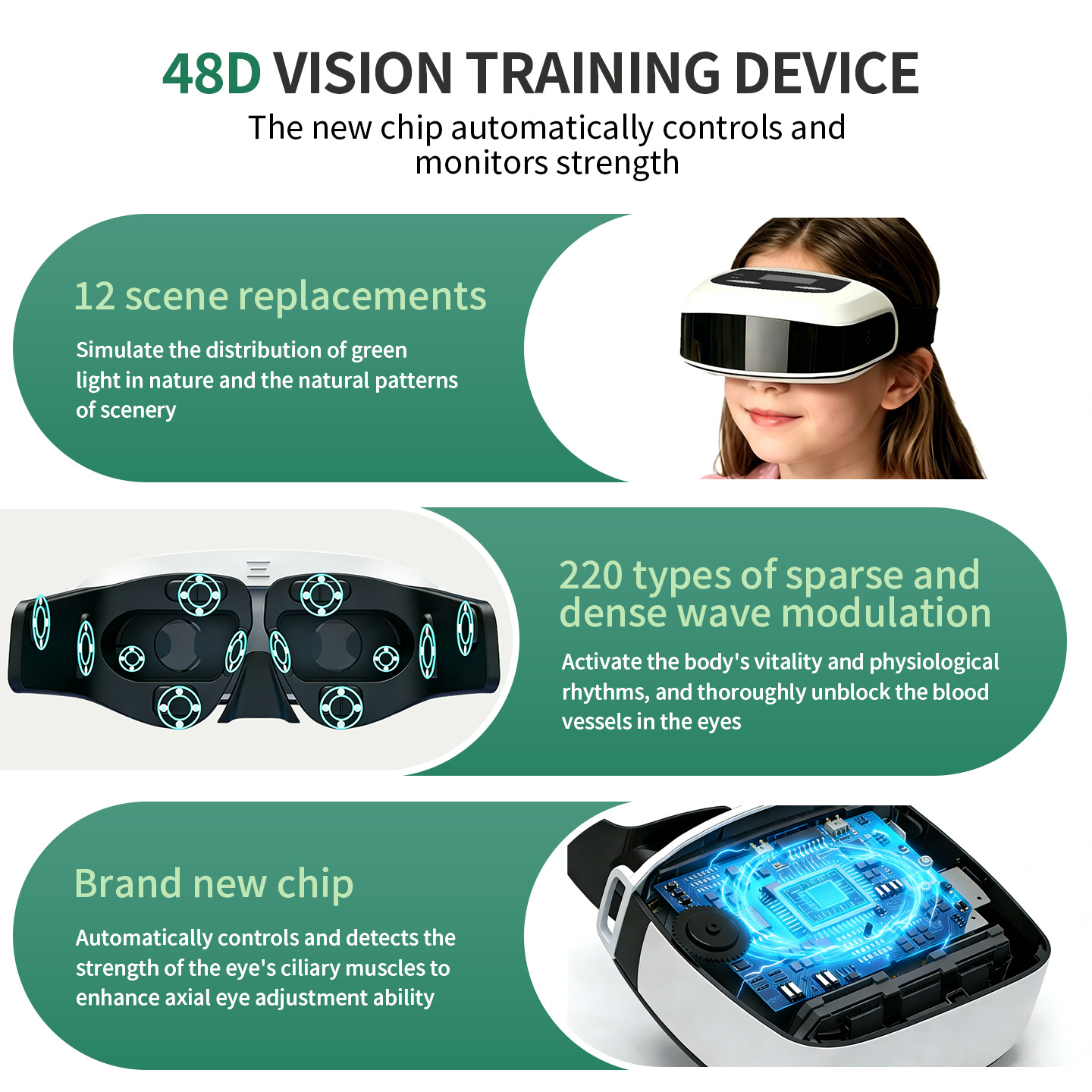 Novo Massageador Ocular por Pu - Light Therapy Glasses avaliação e preço