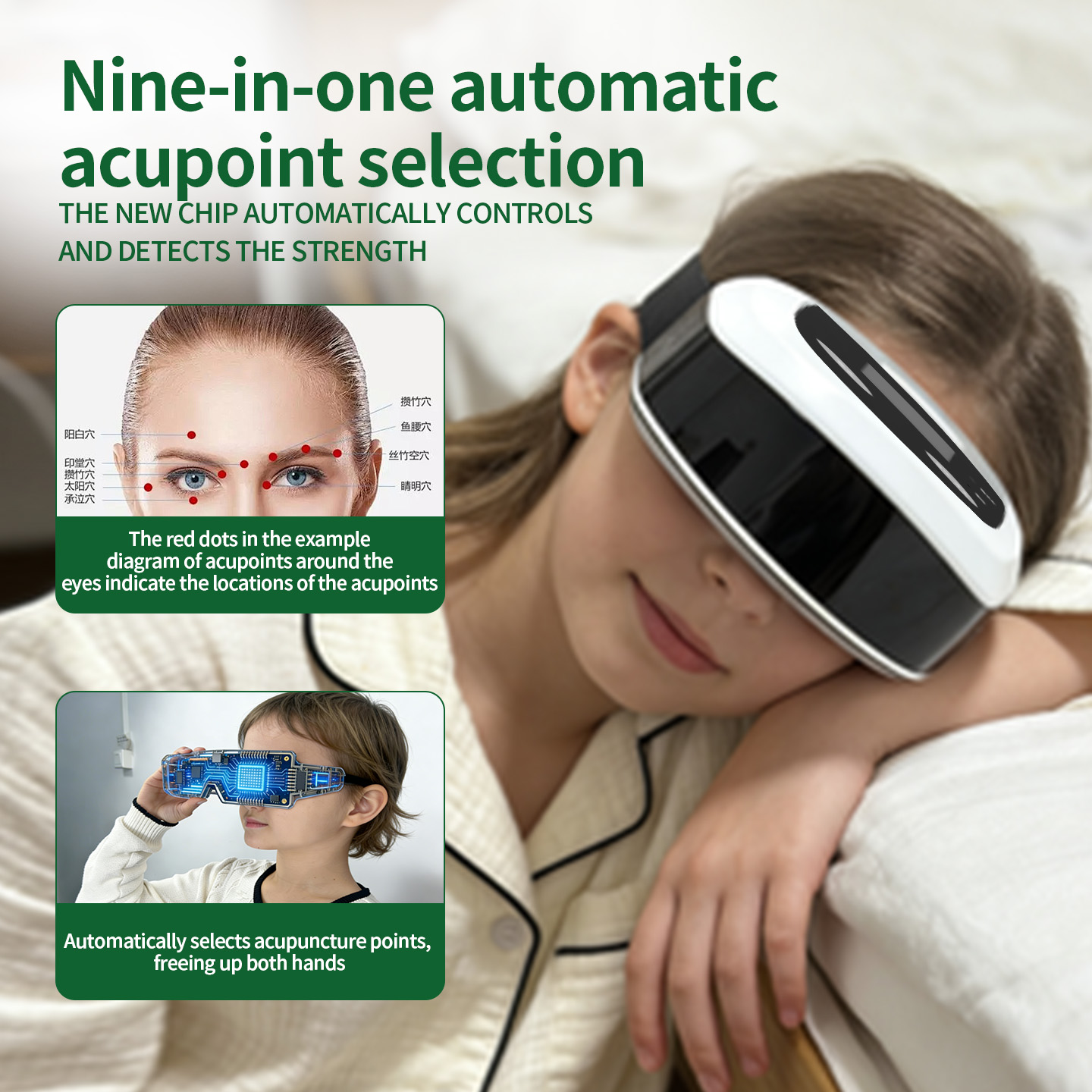 Novo Massageador Ocular por Pu - Light Therapy Glasses avaliação e preço