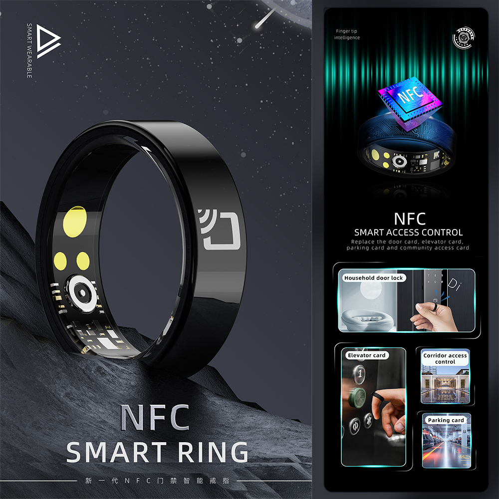 Anel inteligente de cerâmica r - Smart Ring Nfc Pay avaliação e preço