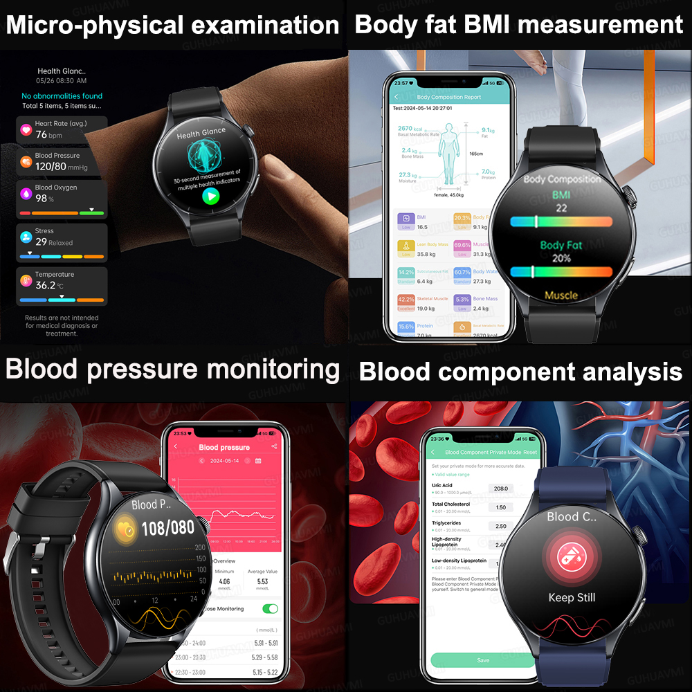 Smartwatch 2026 Novo com Detec - Fatigue Band Monitor avaliação e preço