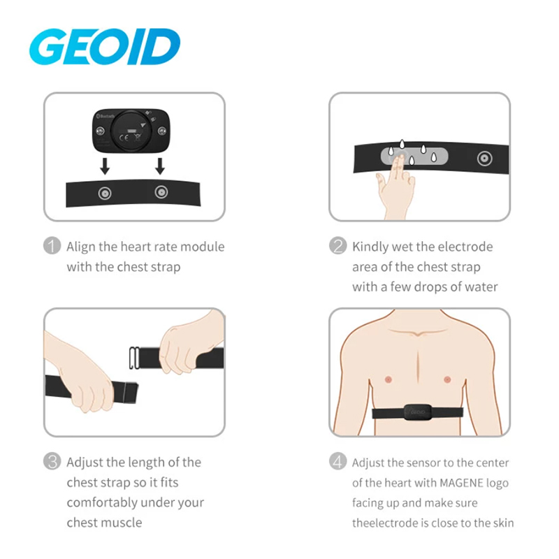 GEOID-HS500 Monitor de Freqüên - Breath Rate Monitor avaliação e preço