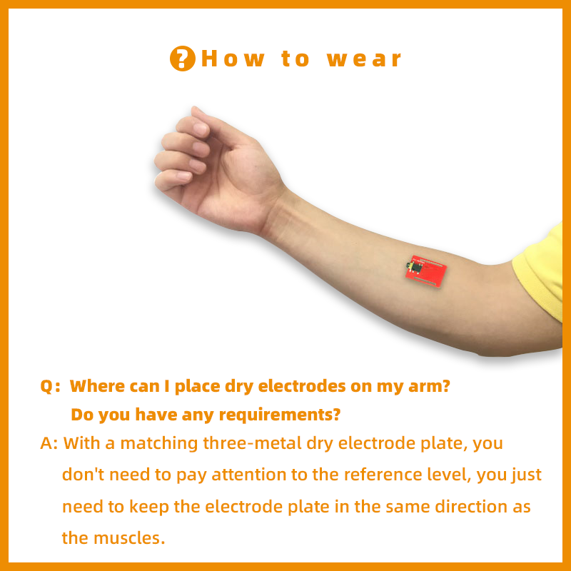 Sensor muscular elétrico, elet - Muscle Sensor Emg avaliação e preço
