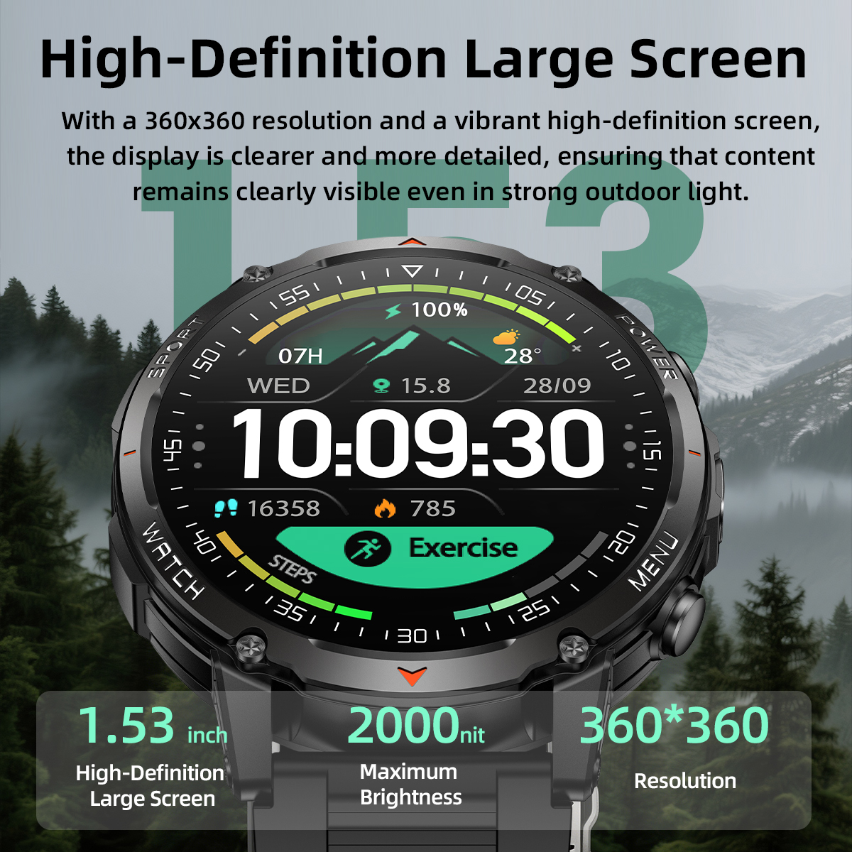 Novo Smartwatch Militar GPS 20 - Smart Insole Pressure avaliação e preço