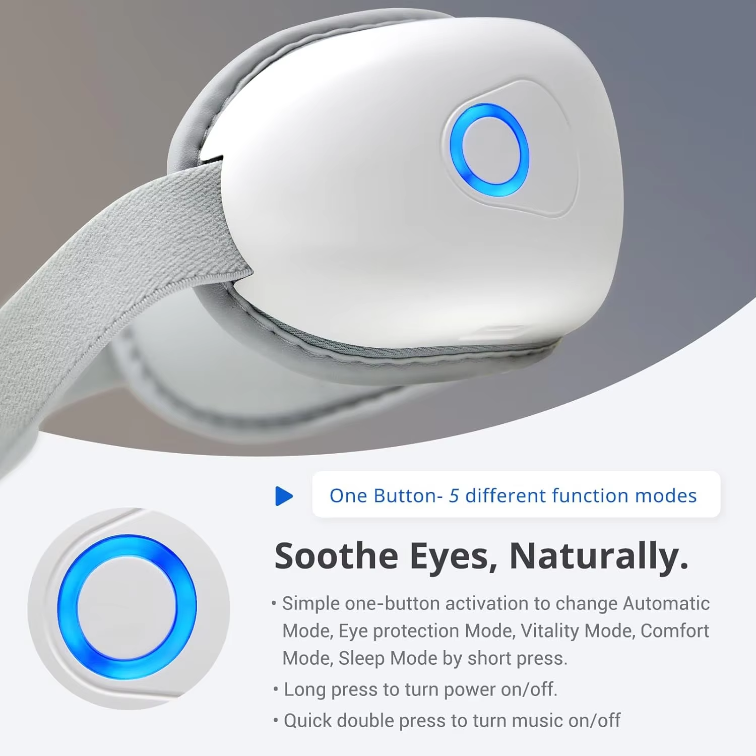 Máscara Massageadora de Olhos  - Light Therapy Glasses avaliação e preço