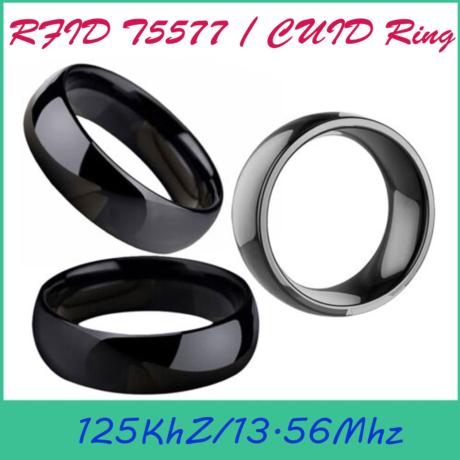 Anel inteligente rfid token re - Smart Ring Nfc Pay avaliação e preço