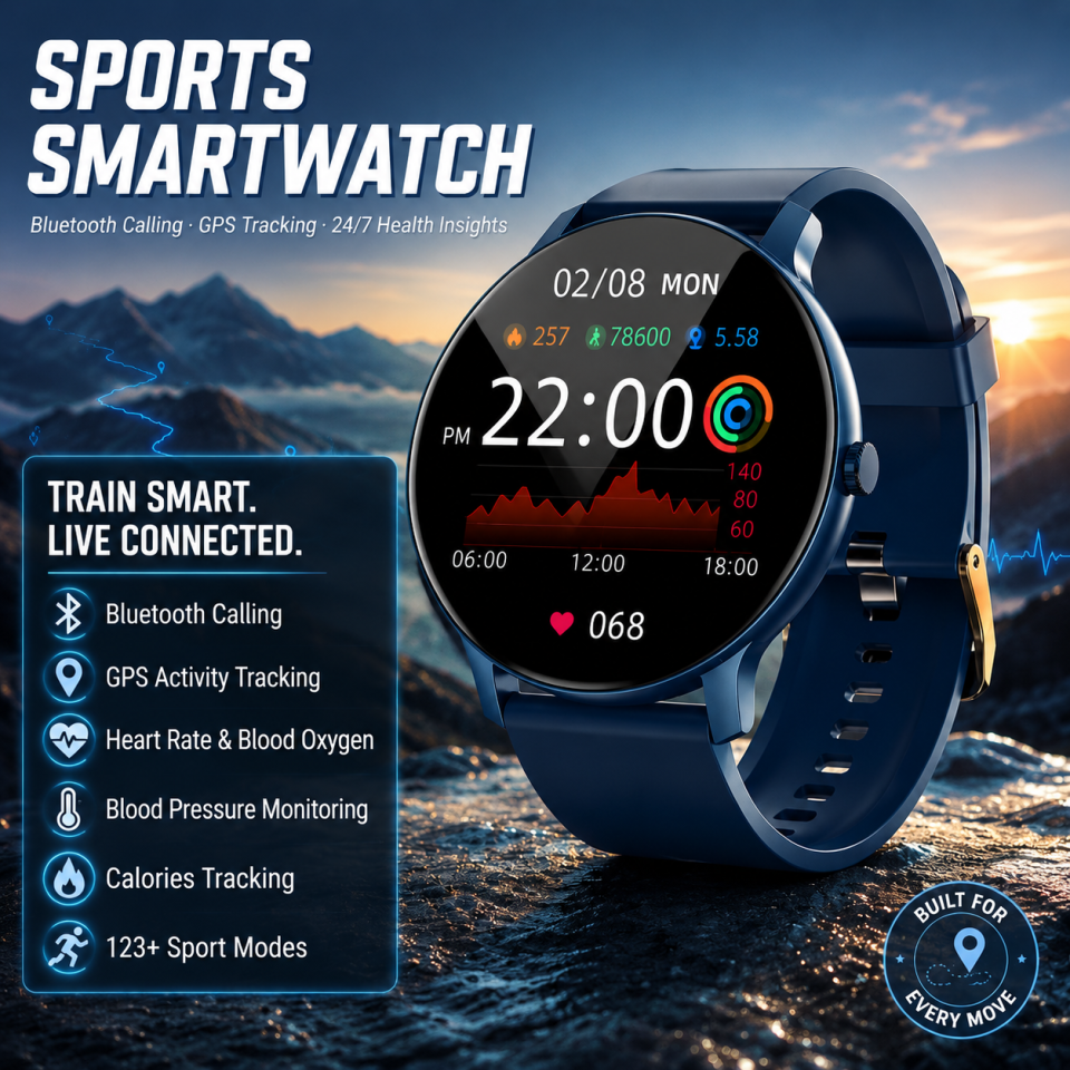 Relógio Inteligente Masculino  - Breath Rate Monitor avaliação e preço