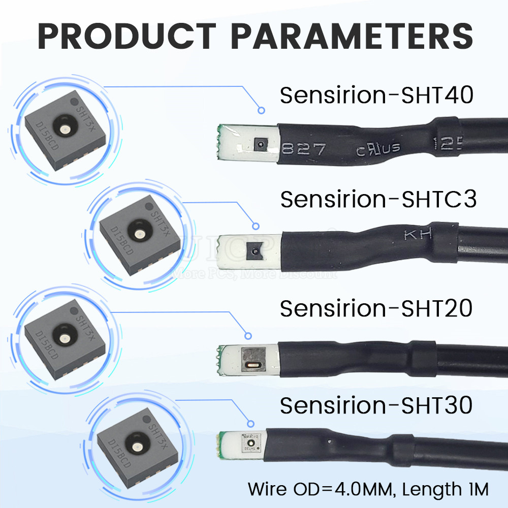 Sht40 sht30 sht20 shttc3 módul - Muscle Sensor Emg avaliação e preço