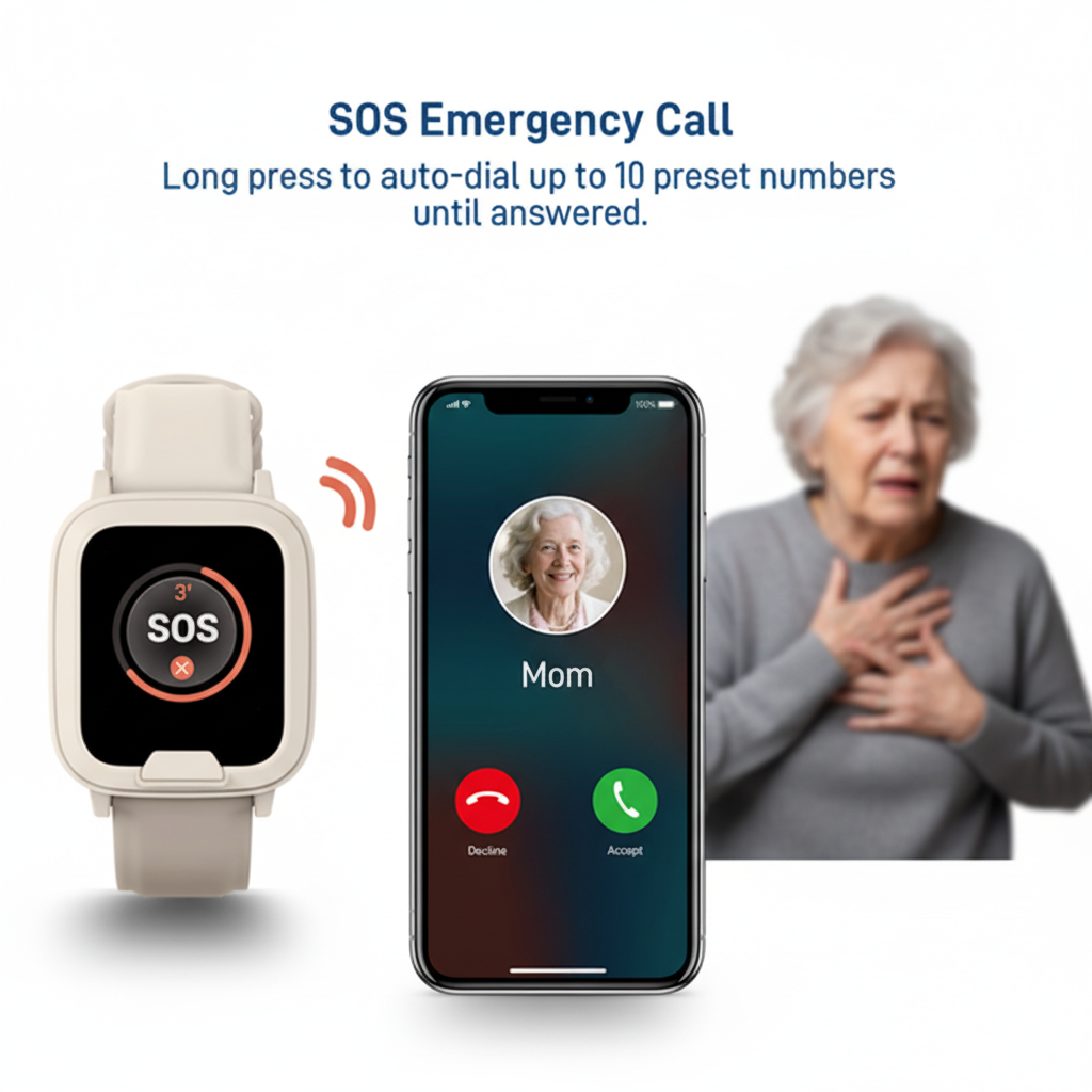 Relógio Inteligente 4G para Id - Fall Detection Watch avaliação e preço