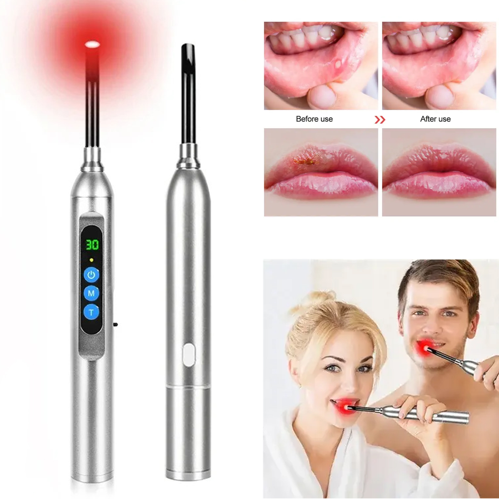 Dispositivo de terapia de luz  - Galvanic Skin Sensor avaliação e preço