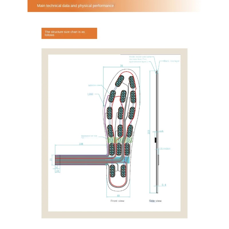 Palmilha Inteligente Universe  - Smart Insole Pressure avaliação e preço