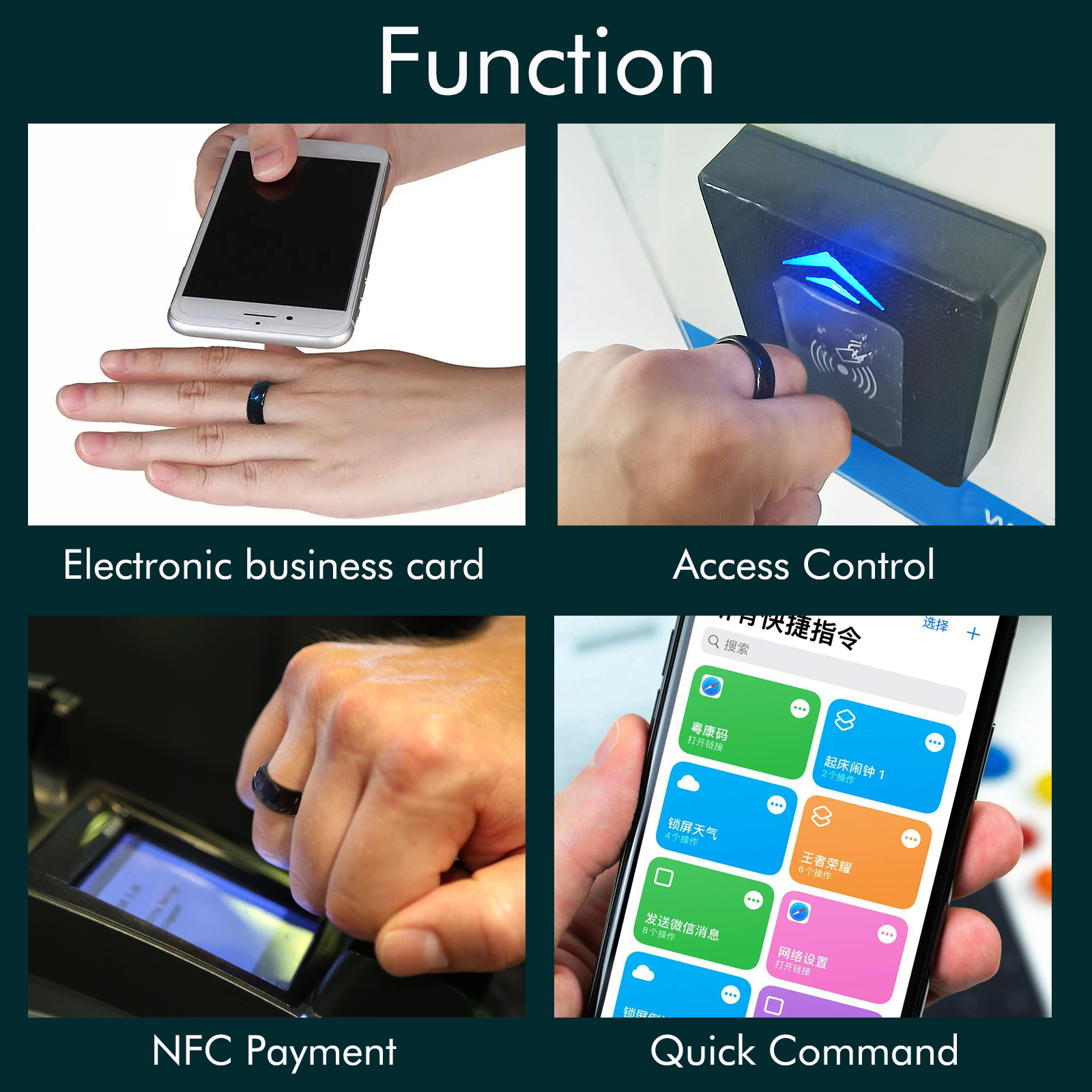 Anel de dedo inteligente de ce - Smart Ring Nfc Pay avaliação e preço