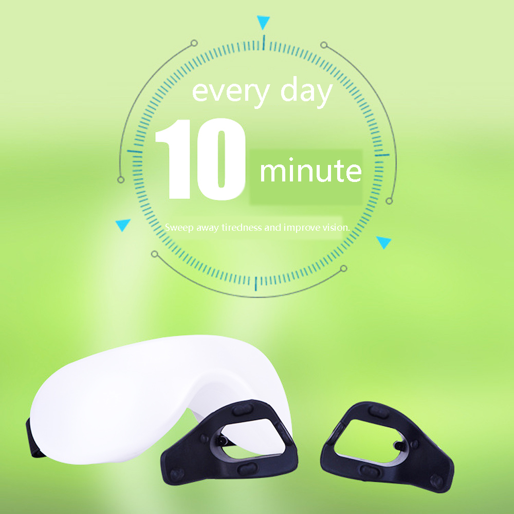 EMS sem fio olho massageador p - Light Therapy Glasses avaliação e preço